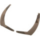 Airform™ Helmet Rear Spoiler — Silver, One Size, Fits Airform™