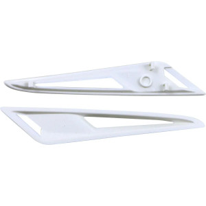 Respiraderos laterales de mentón SM5 — Talla única, Blanco