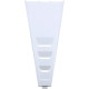 SM5 Helmet Top Center Vent — One Size, White