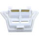 Ventilación trasera central para casco SM5 — Talla única, Blanco