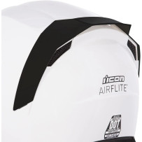 Alerón trasero para casco Airflite™ — Compatible con Airflite™, negro mate, talla única