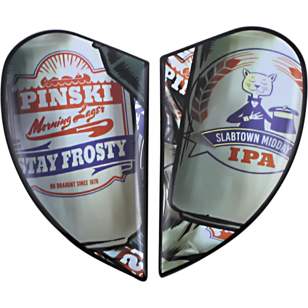 Placas laterales para casco Airform™ — Talla única, para Airform™, blanco