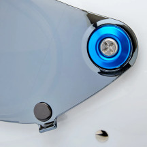 Juego de herrajes para casco Gen 2 — Compatible con Gringo S, Lane Splitter, Azul