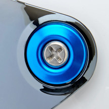 Juego de herrajes para casco Gen 2 — Compatible con Gringo S, Lane Splitter, Azul