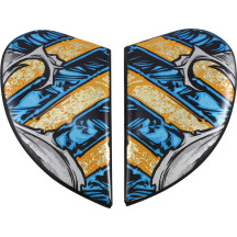 Placas laterales para casco Airform™ — Compatible con Airform™, dorado, talla única