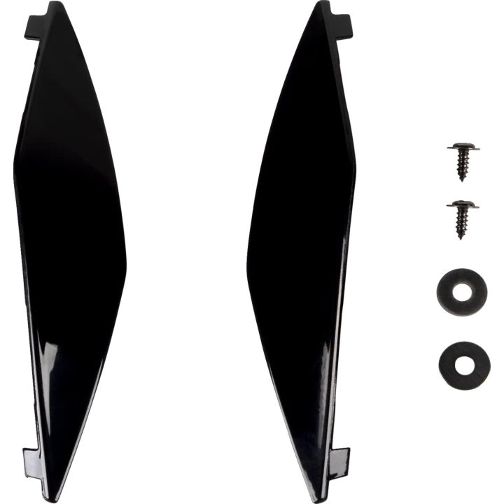 Domain™ Helmet Side Covers — One Size, Black