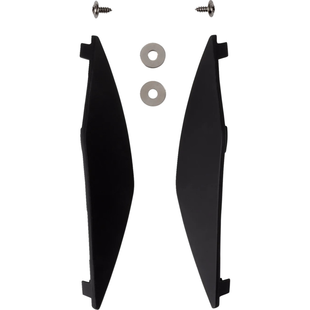 Cubiertas laterales para casco Domain™ — Talla única, negro mate