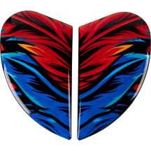 Placas laterales para casco Airform™ — Compatibles con Airform™, Talla única, Colores: azul, rojo, negro