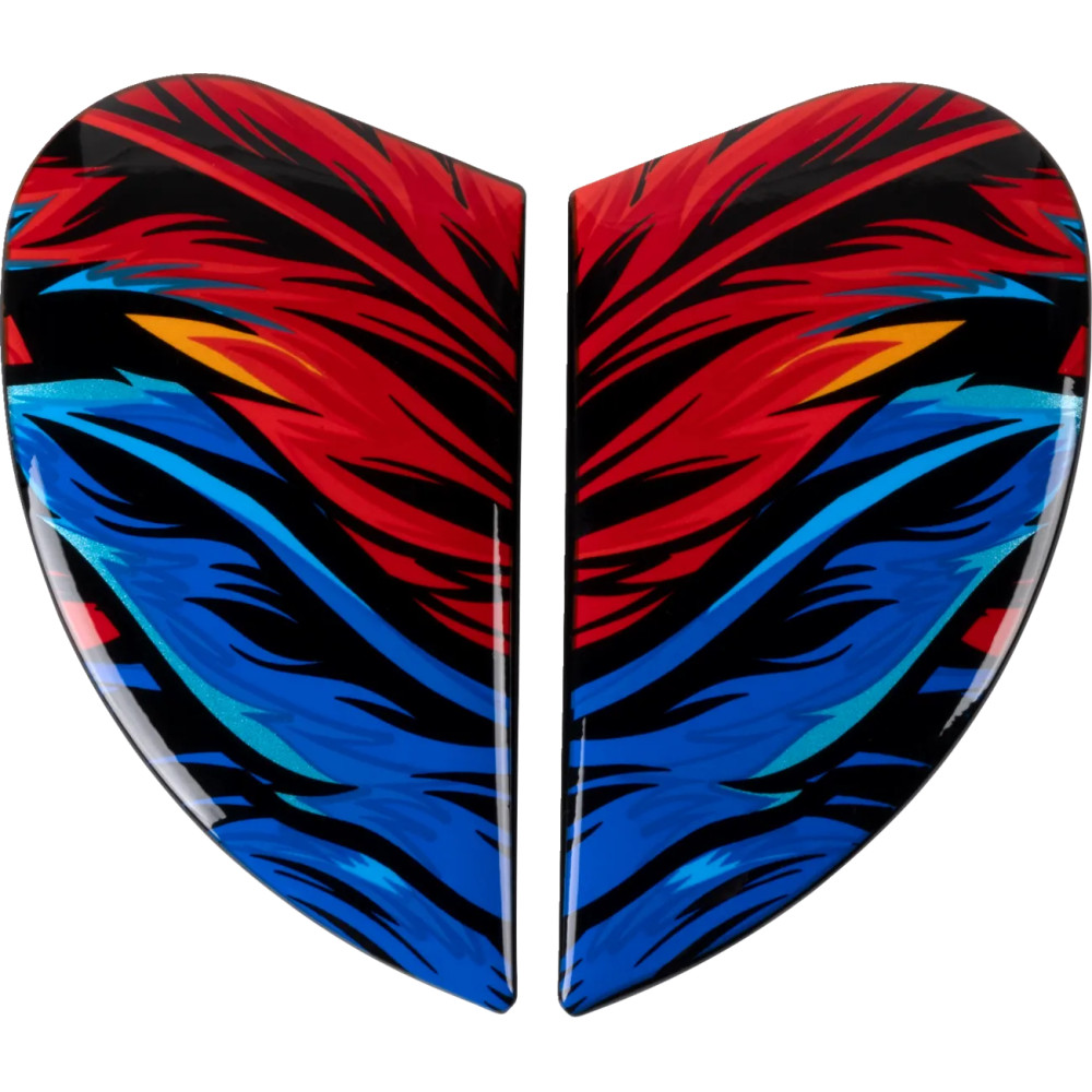 Placas laterales para casco Airform™ — Compatibles con Airform™, Talla única, Colores: azul, rojo, negro