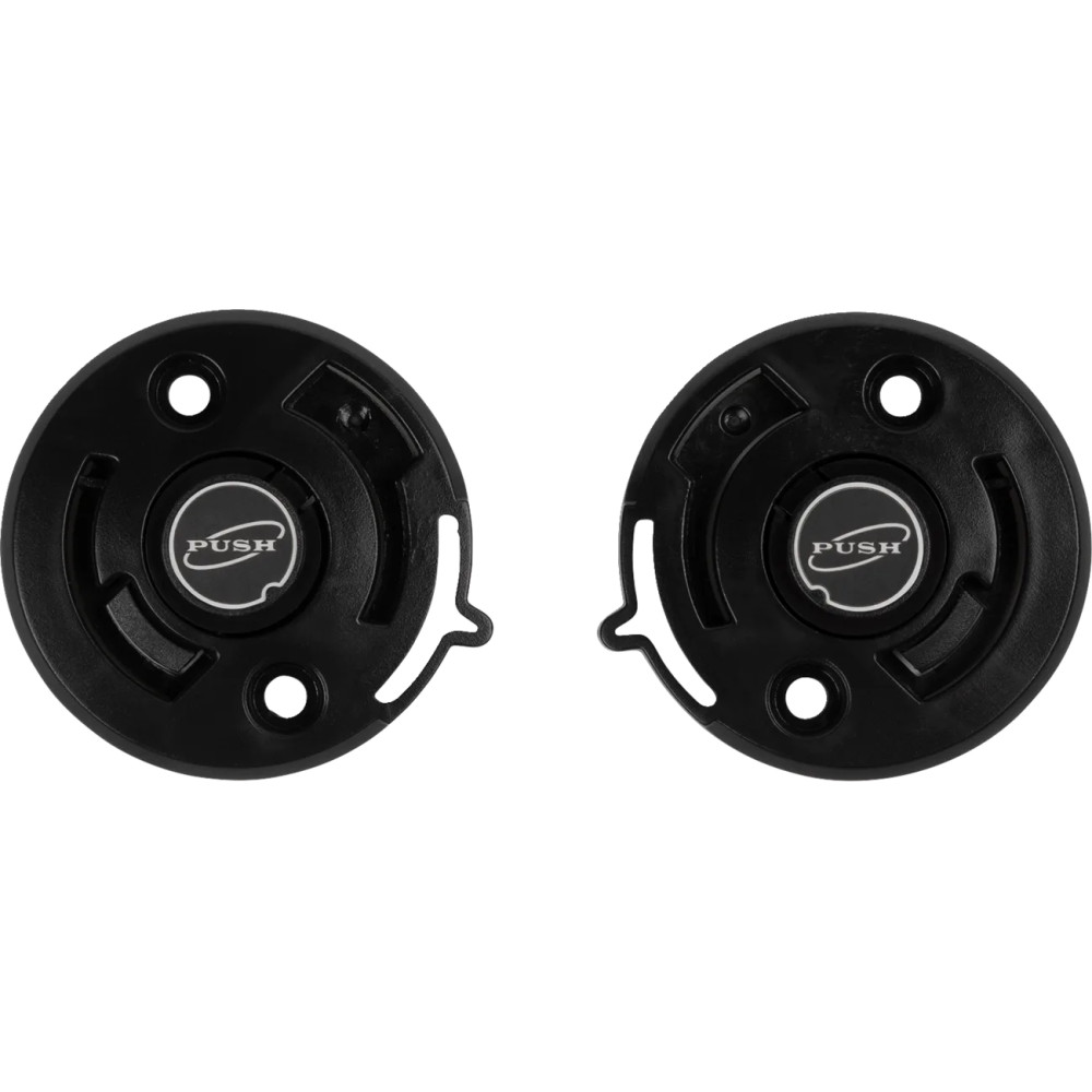 Kit de pivote para casco Road Maxx 2.0 — Talla única, Negro