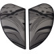 Placas laterales para casco Airform™ — Talla única, negro