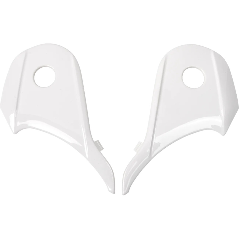 Range 2.0 Helmet Side Plates — Range 2.0, Silver, White