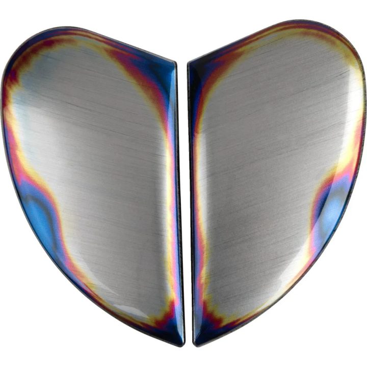 Airframe Pro™ Helmet Side Plates — Fits Airframe Pro™, Blue, Red, Silver