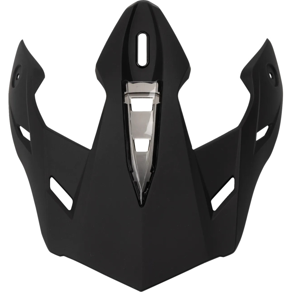 Range 2.0 Helmet Peak — Fits Range 2.0, Black Matte, One Size