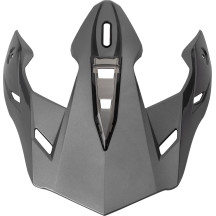 Range 2.0 Helmet Peak — One Size, Silver, Dark Silver