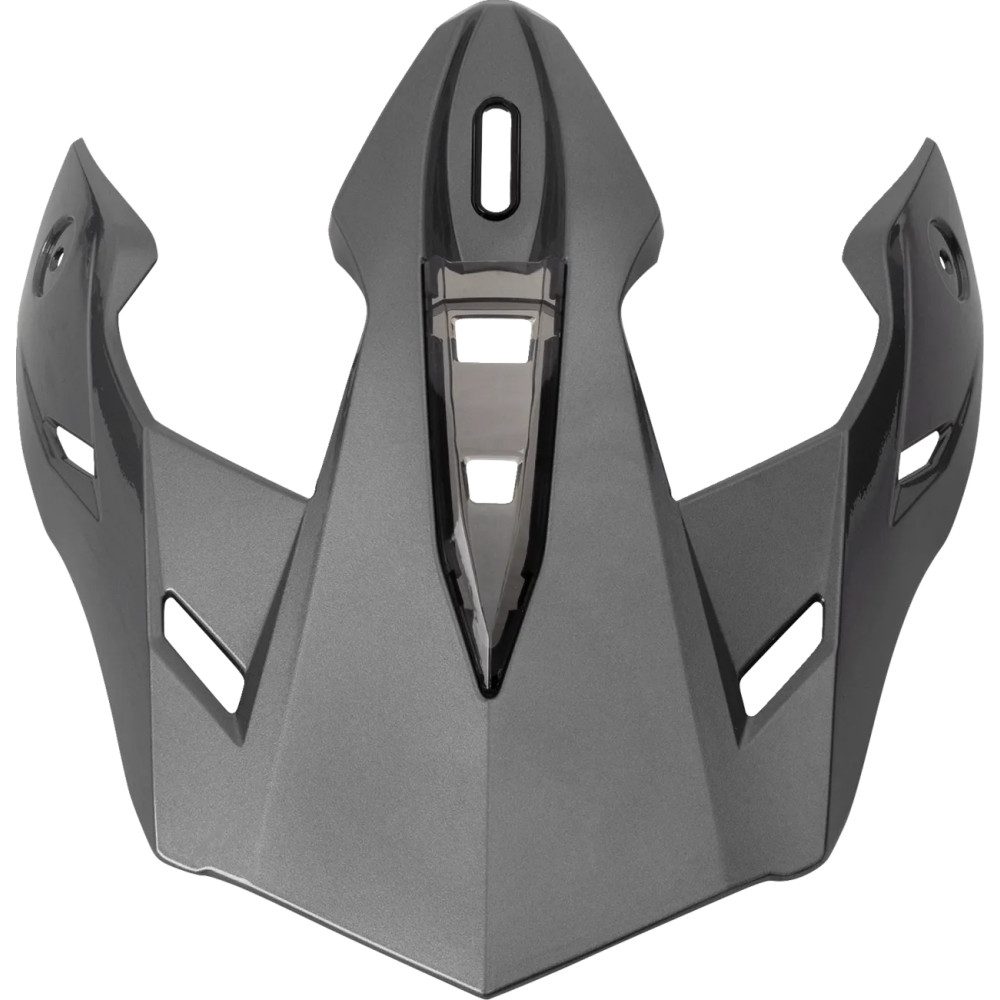 Range 2.0 Helmet Peak — One Size, Silver, Dark Silver