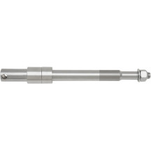 Front Axle Kit — 25.4 mm (1"), 326 mm (12.835"), Chrome