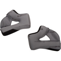 Almohadillas de mejilla Airform™ para casco — XL, para Airform™, Gris/Negro