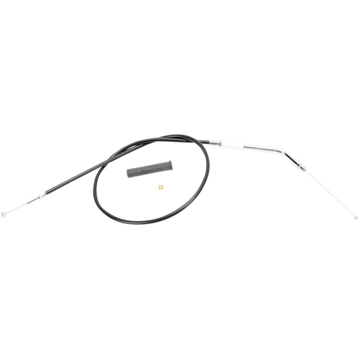 Cable de vinilo negro — 76 cm (30"), 13,3 cm (5-1/4"), 45°