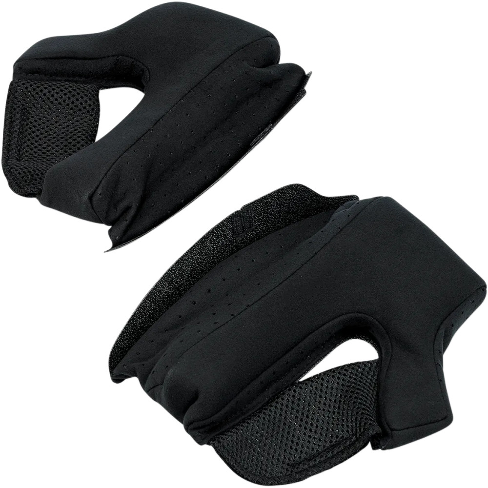 Gringo/Gringo S Helmet Cheek Pads — Fits Gringo, Gringo S, 24 mm thickness, Black