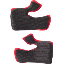 Supertech M10 Helmet Cheek Pads — XL, fits Supertech M10, Black