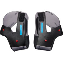 Domain™ Helmet Cheek Pads — Size M, Fits Domain™, Gray