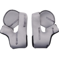 Domain™ Helmet Cheek Pads — Size L, Fits Domain™, Gray