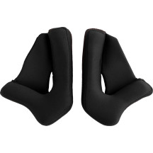 Road Maxx 2.0 Helmet Cheek Pads — 4XL, Black, fits Road Maxx 2.0