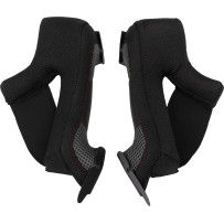 Range 2.0 / Nemesis Helmet Cheek Pads — 2XL, Black