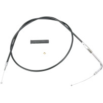Black Vinyl Throttle/Idle Cable — 110.5 cm (43-1/2") housing, 12.7 cm (5") travel