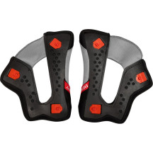 Reflex Sport Helmet Cheek Pads — Size M, Fits Reflex Sport, Black/Gray