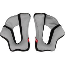 Reflex Sport Helmet Cheek Pads — L, Black/Gray