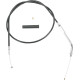 Cable negro de vinilo — 82,5 cm carcasa, acelerador, codo 45°