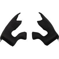 Youth Fleet Helmet Cheek Pads — Fits Fleet, Size S, Black