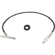Helmet Lock Extension — Black, Silver