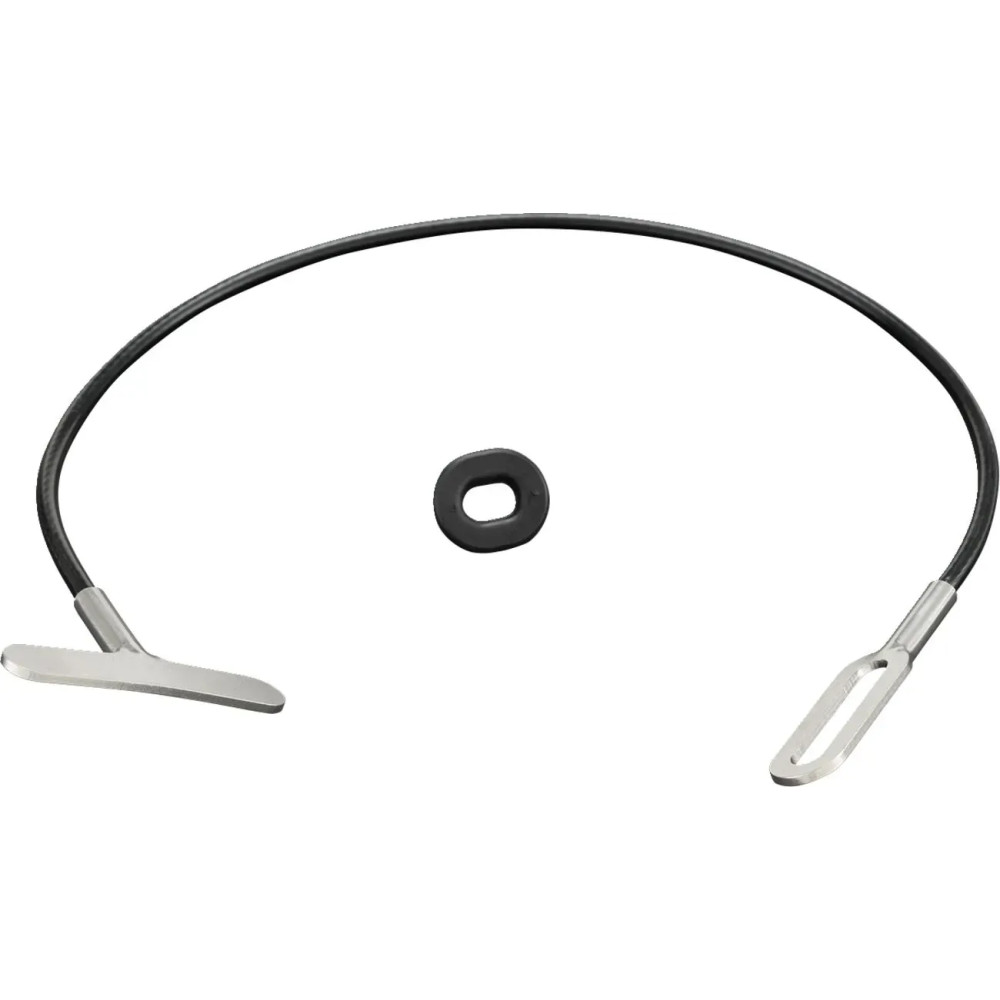 Helmet Lock Extension — Black, Silver