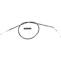 Black Vinyl Throttle/Idle Cable — 80.5 cm housing (31-3/4")