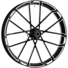 Procross Forged Aluminum Wheel — 21x3.5, Front, Black Anodized