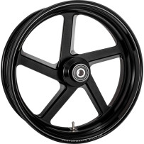 Image Series Pro-Am Wheel — 18x5.5, Front, Black gloss