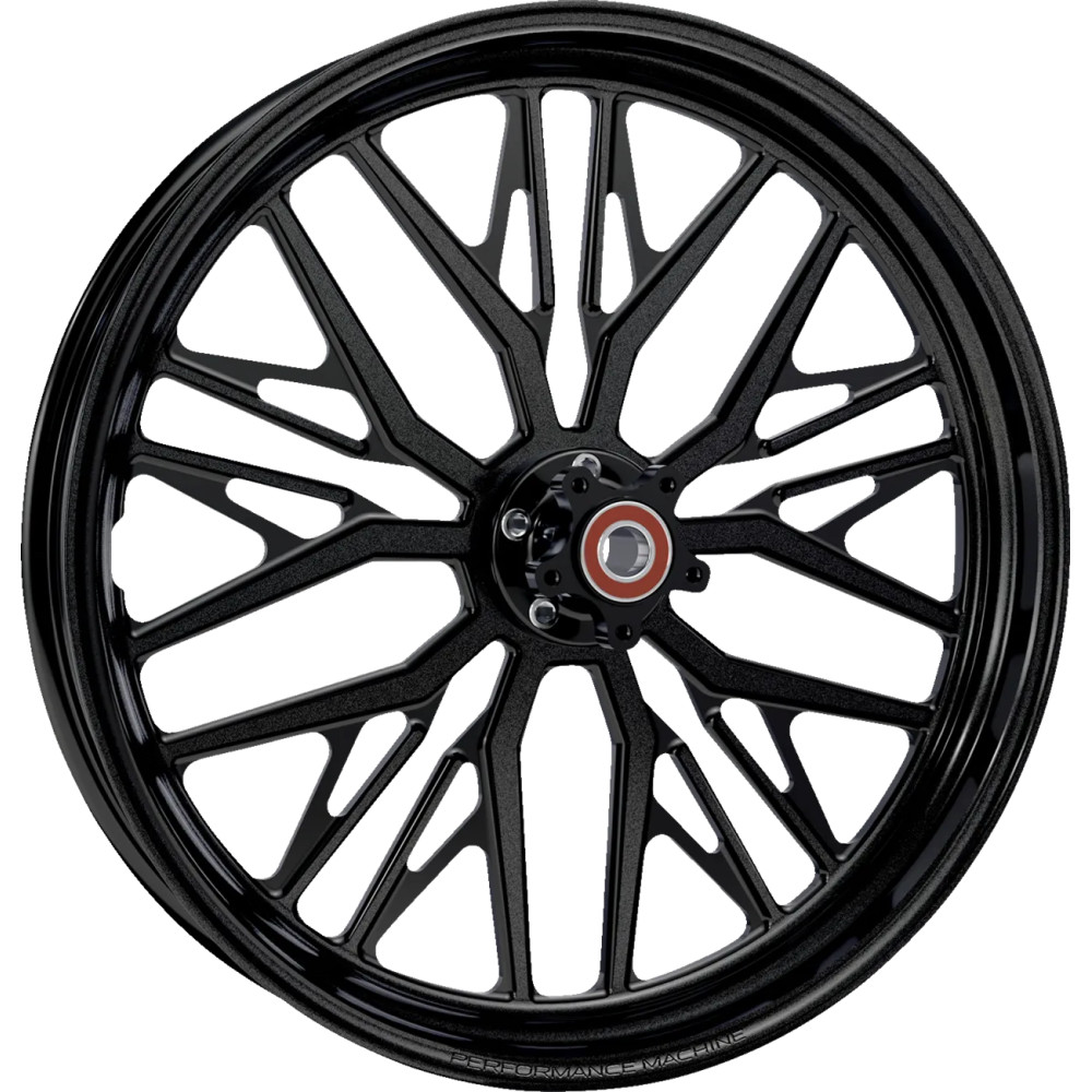 Front Nivis Wheel — 21x3.5, Black gloss