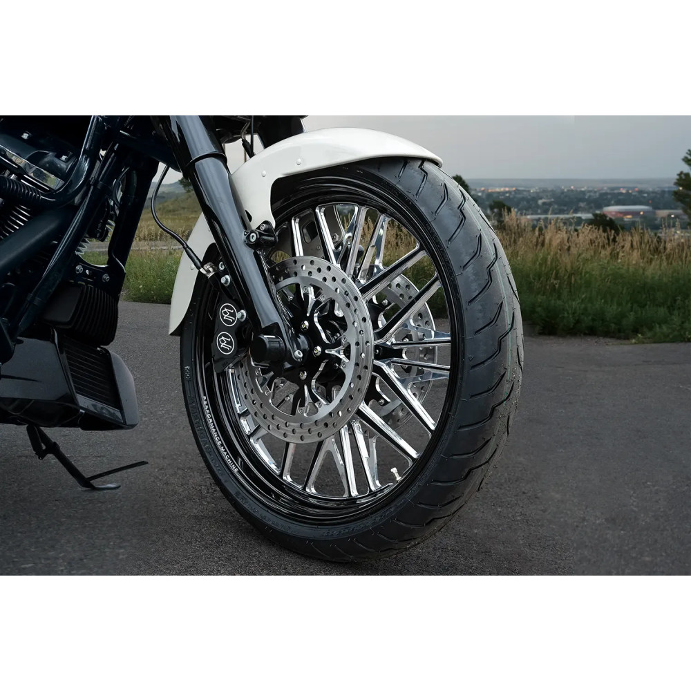 Front Nivis Wheel — 21x3.5, Gloss Black