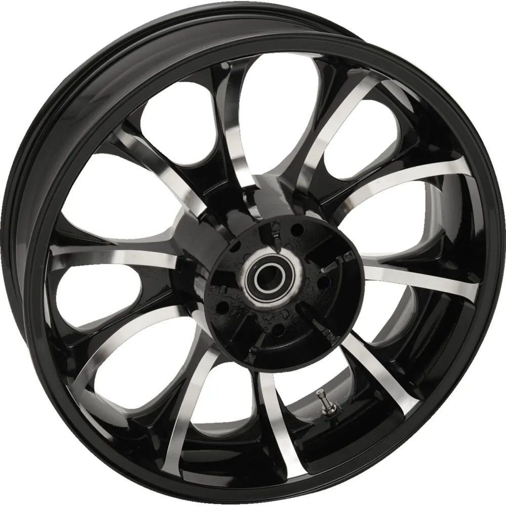 Largo Precision Cast 3D Wheel — 18x5.5, 1" axle (25.4 mm), Black, not for TPMS
