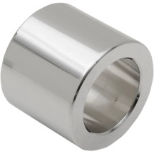 Wheel Spacer — 25.4 mm axle, 31.5 mm length, 37.34 mm outside diameter, front left, chrome