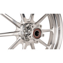 Track Pro Wheel — 17x6, Silver