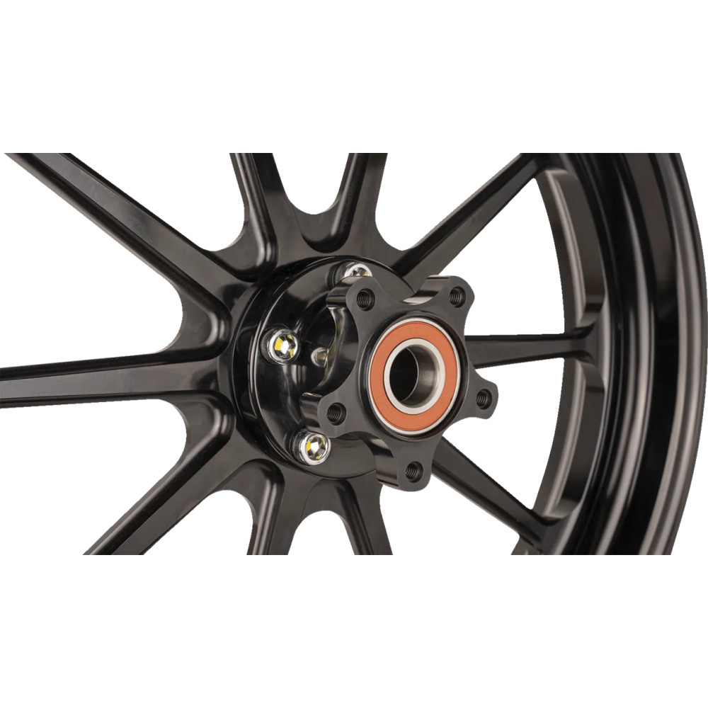 Rueda Track Pro — 18x5.5, negro anodizado
