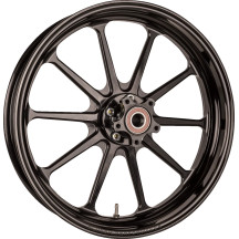 Rueda Track Pro — 18x5.5, negro anodizado