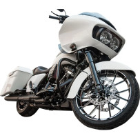 Procross Forged Billet Rim — 21x3.5, front, black anodized