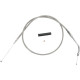 Cable de Acelerador Trenzado de Acero Inoxidable — 39,5" longitud de la carcasa, codo 90°