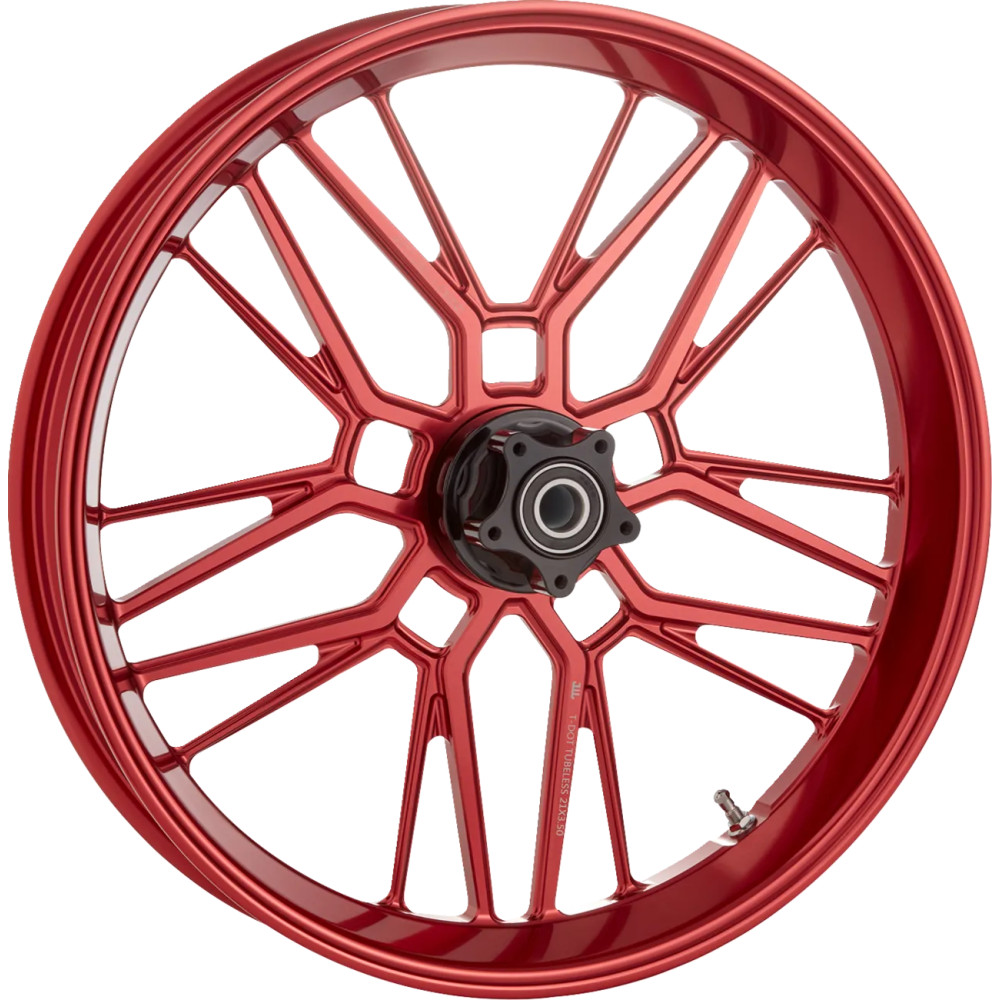 Split-Spoke Rim — 21x3.5, Red anodized