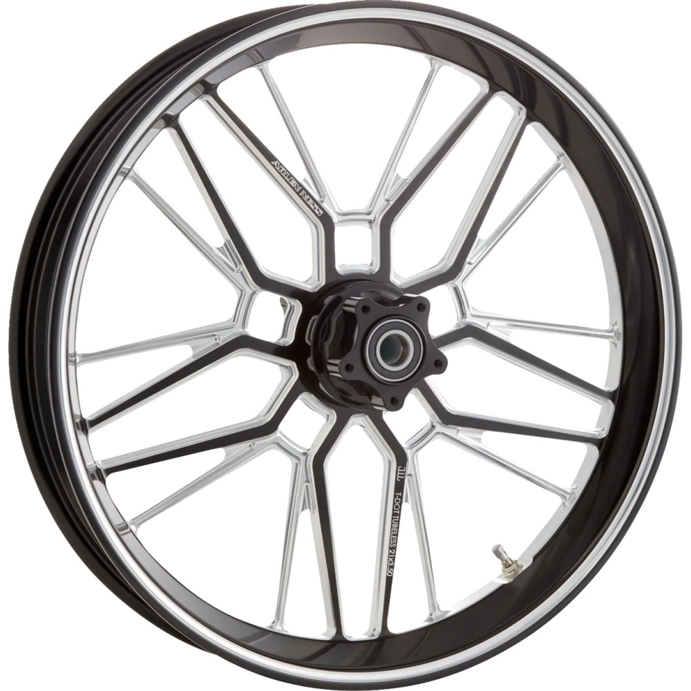 Split-Spoke Rim — 21x3.5, Black anodized, machined